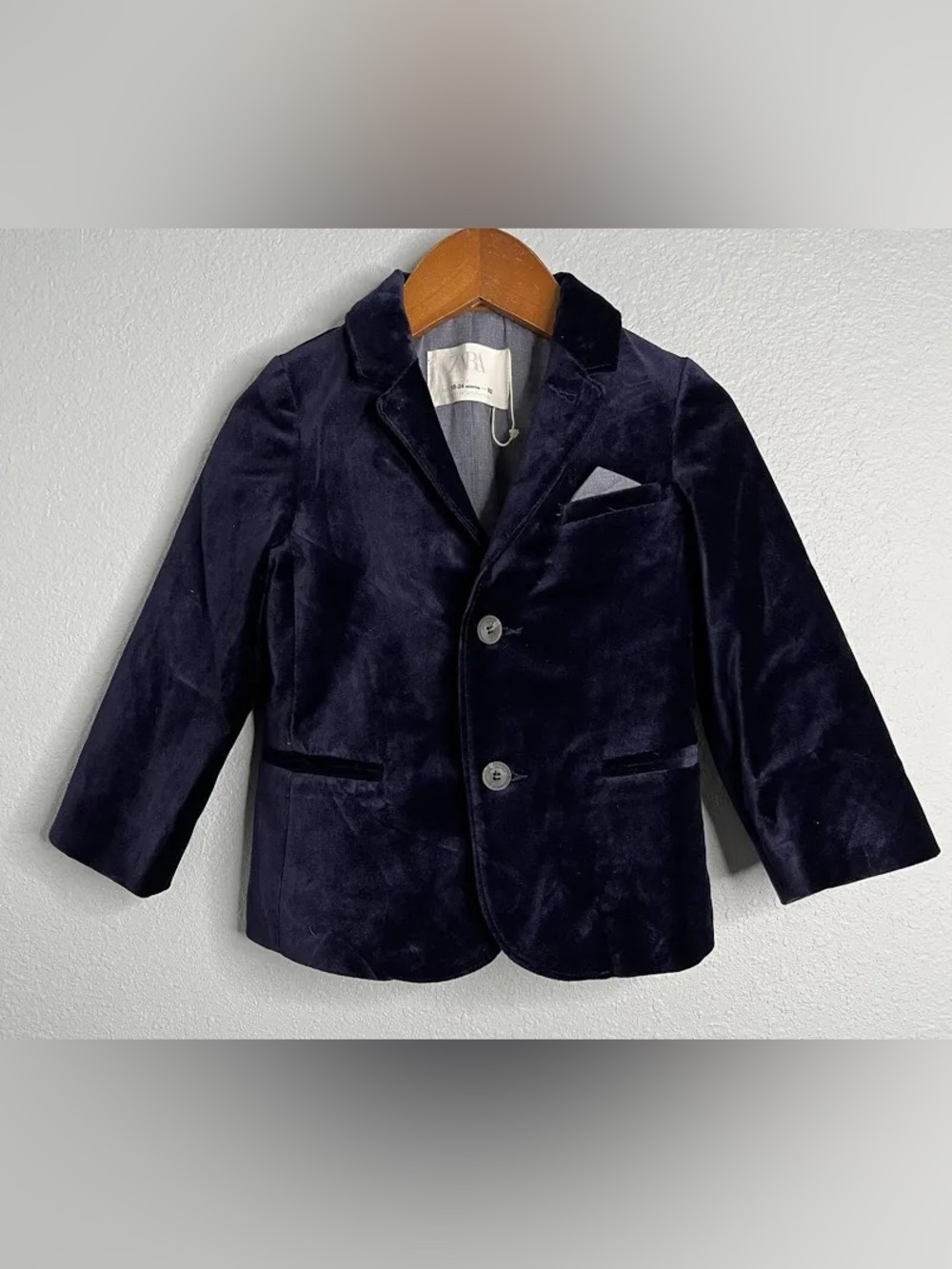 Zara Baby Special Edition Velvet Blazer